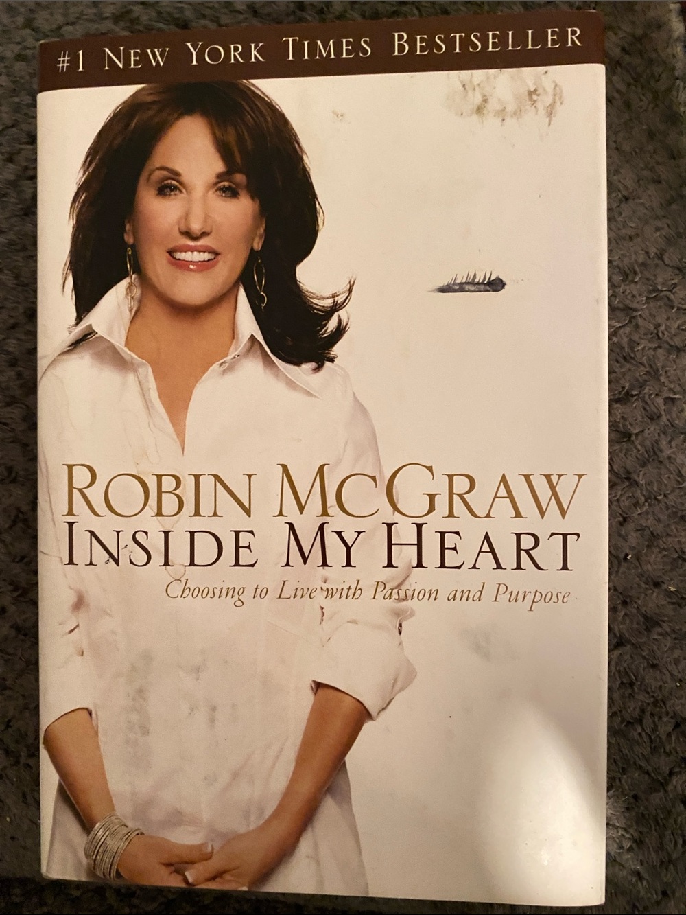Inside My Heart Hardcover Book - White Ribin McGraw